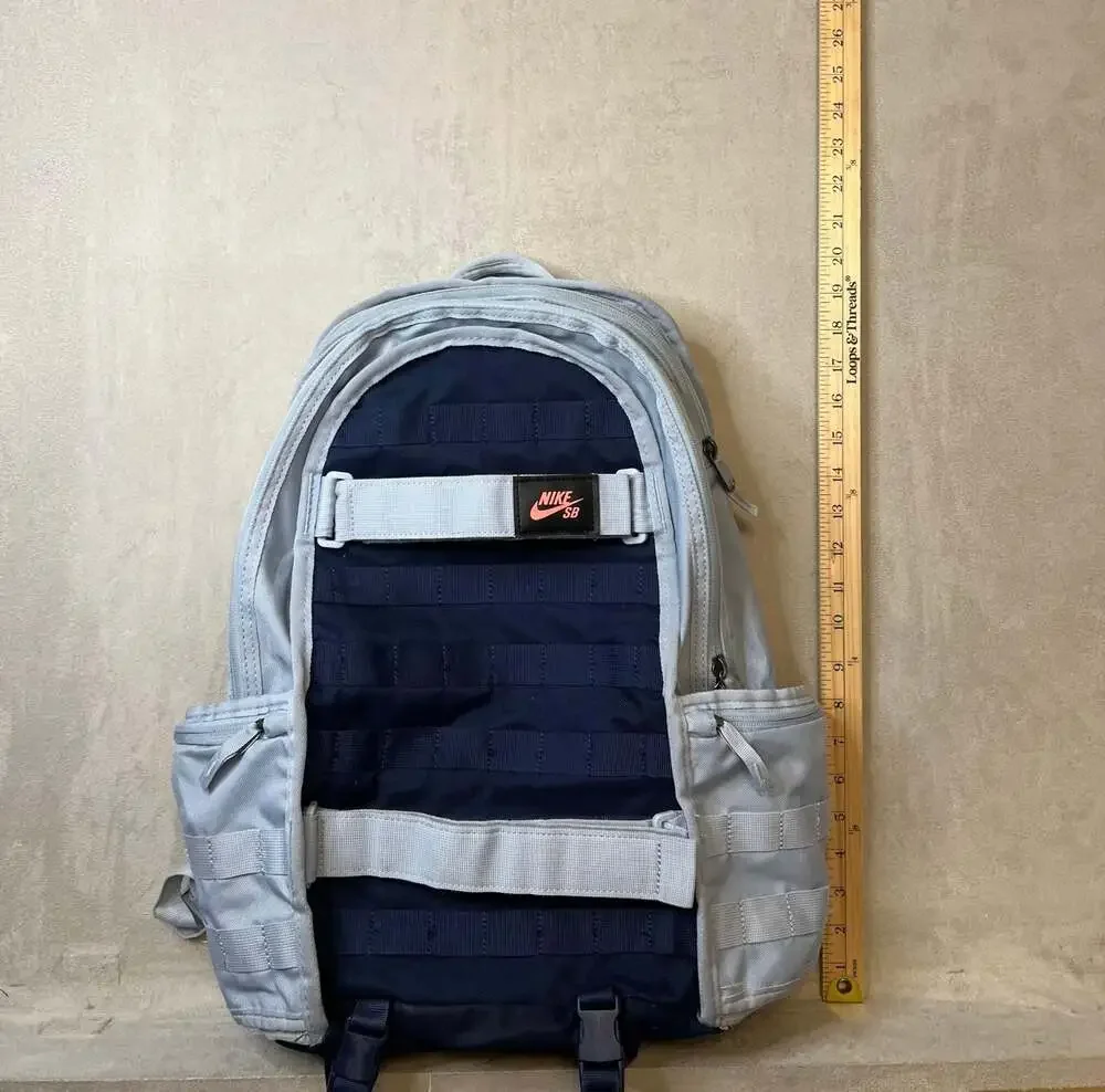 Nike SB RPM Skate Backpack Lt Armory Blue Midnight Navy Magic Ember